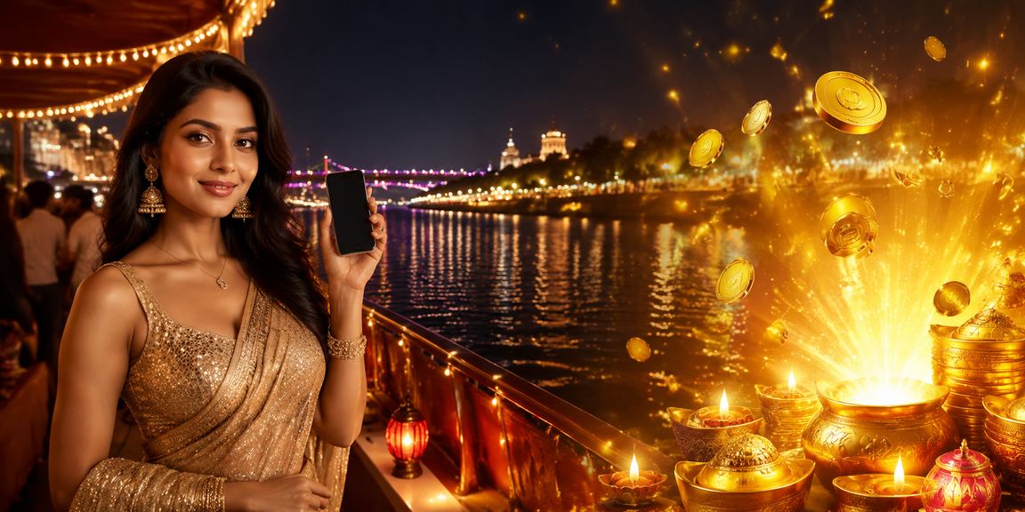 Diwali festival deposit bonus celebration near Ahmedabad Riverfront